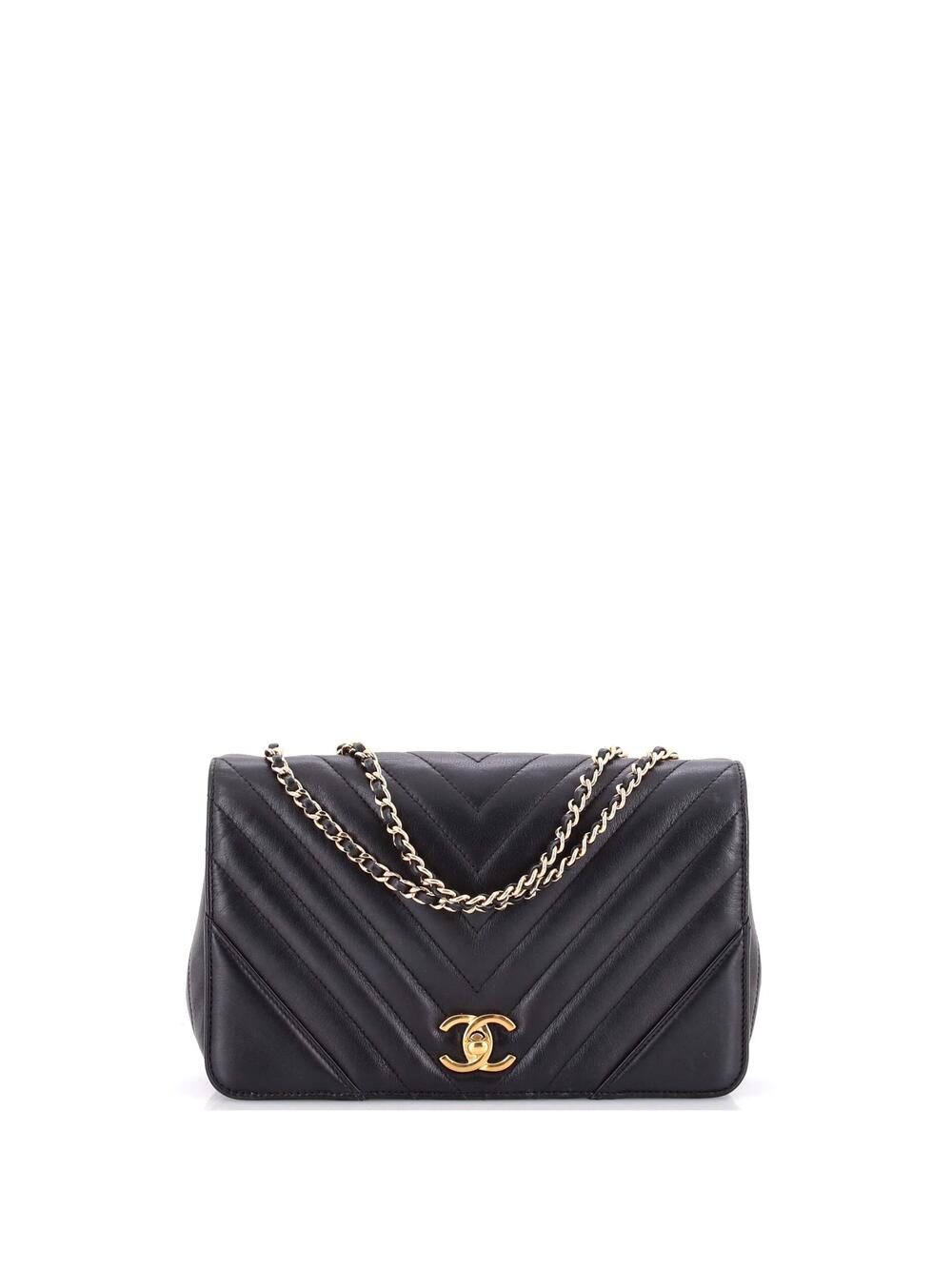 Chanel Statement Flap Bag Chevron #296899C44B